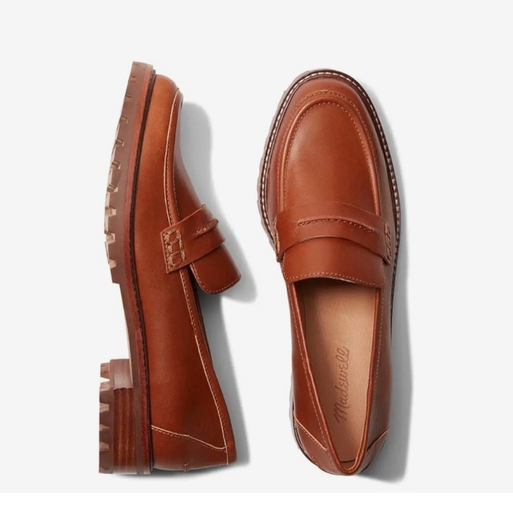 Madewell Brown Leather Loafers